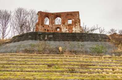 Trzęsacz-ruiny starego Kościoła